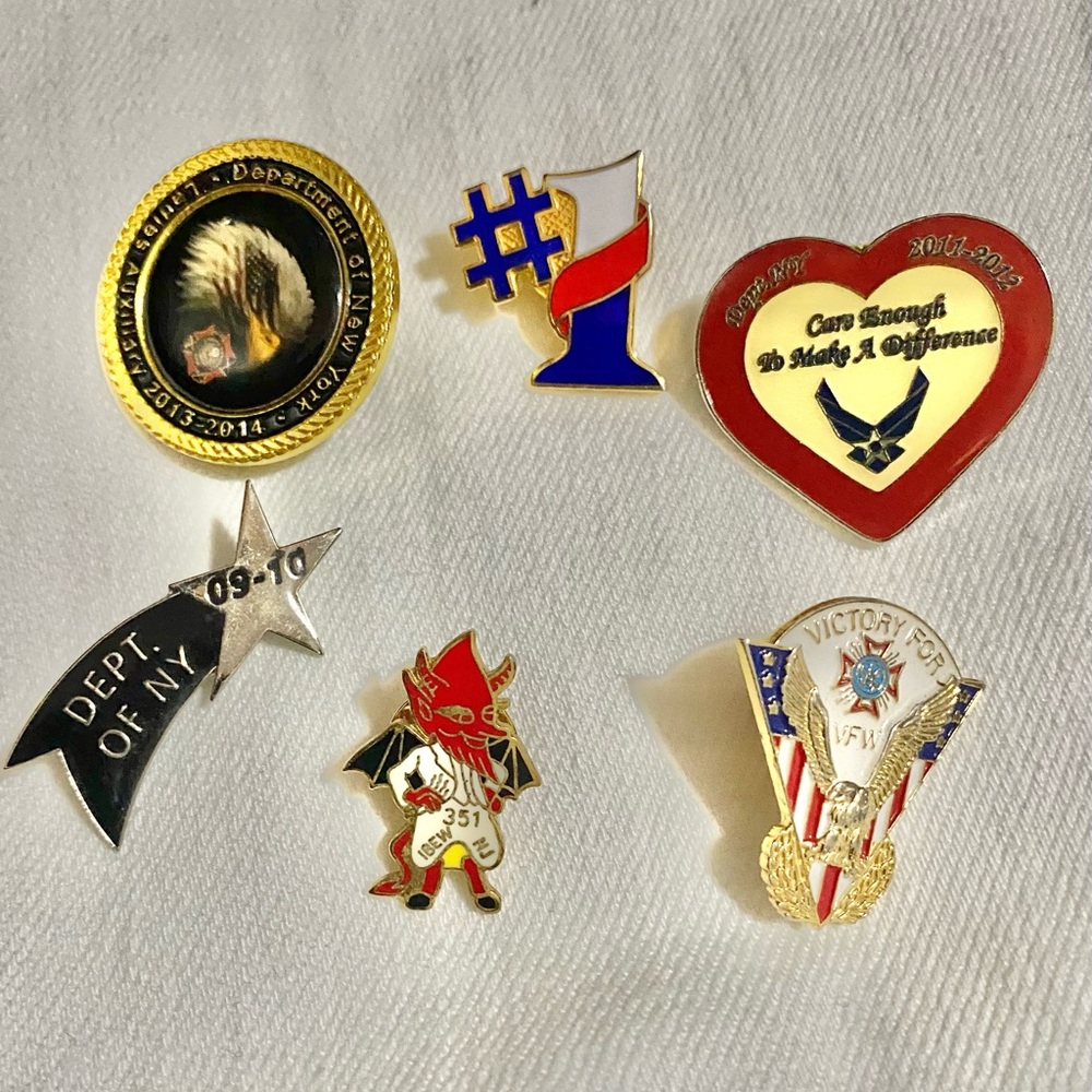 Assorted Collectible Pins Set
